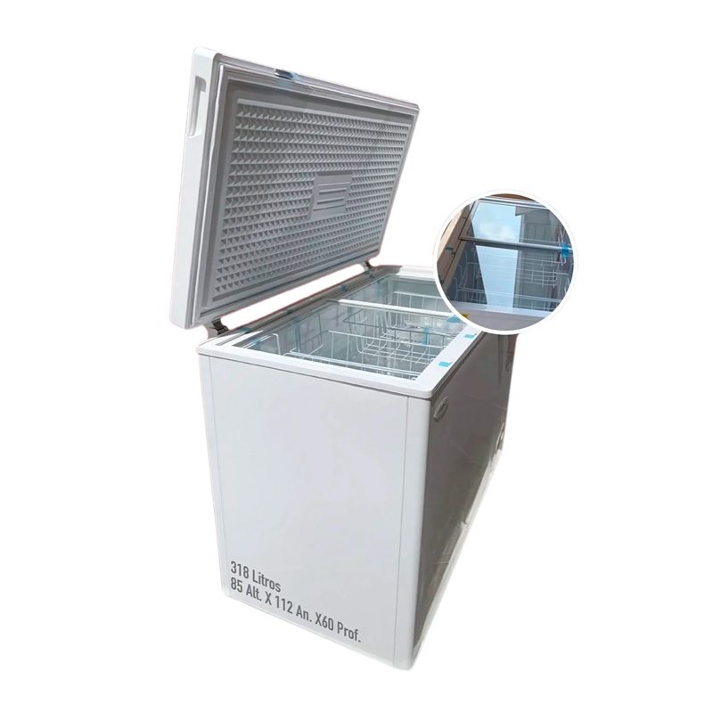 CONGELADOR WALKER BD-318Q MET/VID