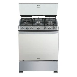 COCINA WHIRLPOOL LWFR7210S PERILLAS HIERRO INOX