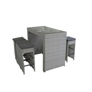 COMEDOR GO MESA DE BAR + 6 SIL DAVAO