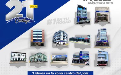 21 años juntos, ¡11 veces más cerca de ti! 🎉✨
