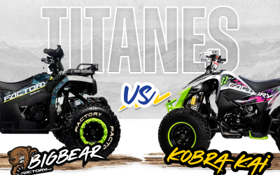 ¡Choque de titanes off-road: Kobra Kai 250cc vs BigBear 200cc! 🏁🔥