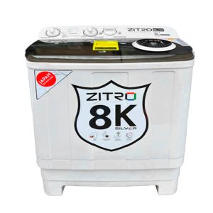 LAVADORA ZITRO ZWHB S/W PLUS 8KG SEMIAUTOMÁTICA